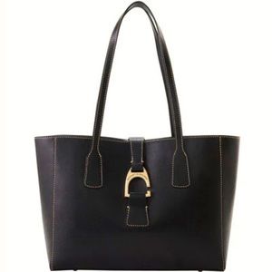 Dooney & Bourke Black Saffiano Small Shannon Tote